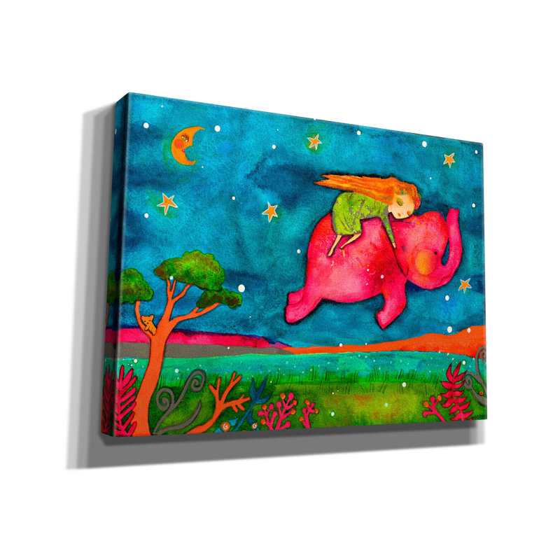 Art mural sur toile Trinx «Come Dream With Me» par Wyanne, H 18 po x l 26 po