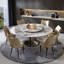 Ensemble de table ronde moderne supercristallin-124363504-124363506