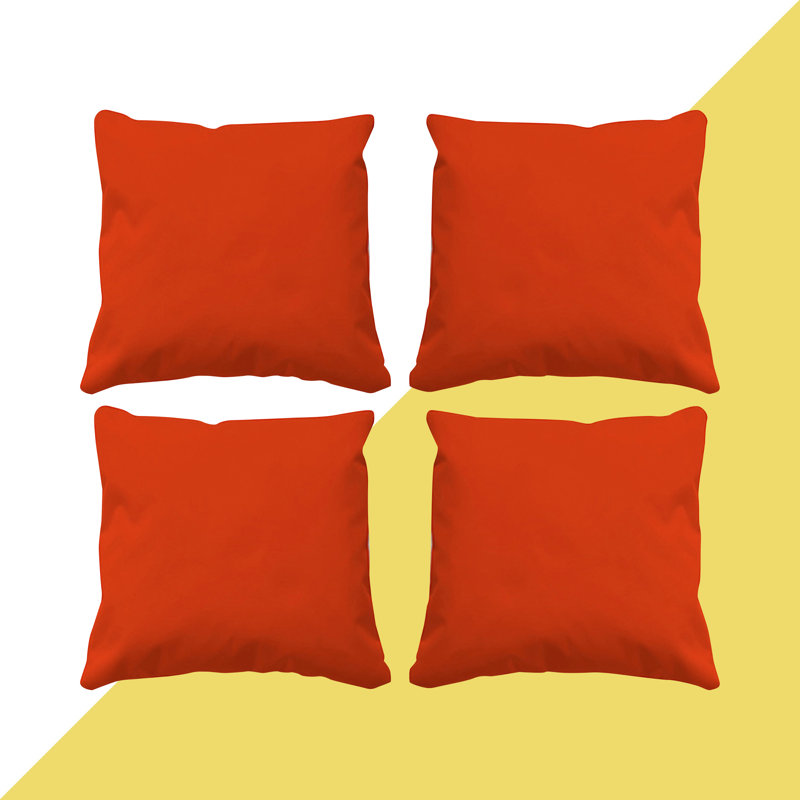 Garden Dining Chair Cushion, Orange