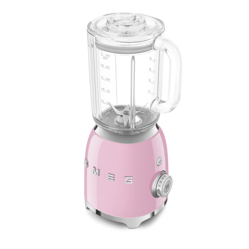 SMEG 50's Retro Style Countertop Blender, Pink