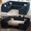 Divan-lit modulaire convertible en U Seybert-113420980