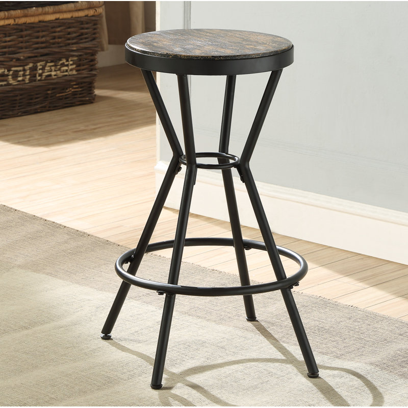 Tabouret de bar 24 po Hardman, Noir