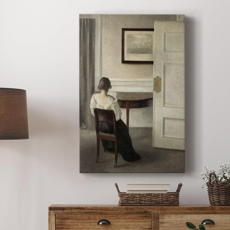 Impression de portrait rétro CXLIX - galerie enveloppée Cavas, H 18 po x l 12 po