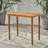 Outdoor Minimalist Acacia Wood Rectangle Bar Table Teak Finish