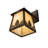 Rustic Lodge Copper Wall Light