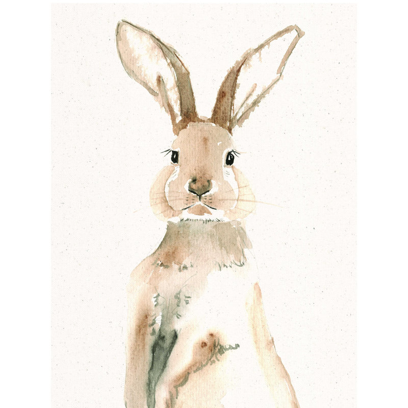 " Proud Rabbit ", 16" H x 12" W  