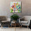 «Hydrangea Bouquet II» par Silvia Vassileva, art mural sur toile