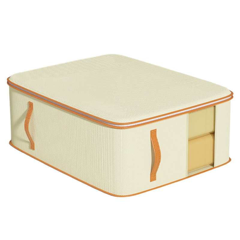  Quilt Storage Bags Moving Packing Bags, Large Clothes Storage Bins Portable Storage Containers with Reinforced Handles for Blanket, Comforter, Bedding