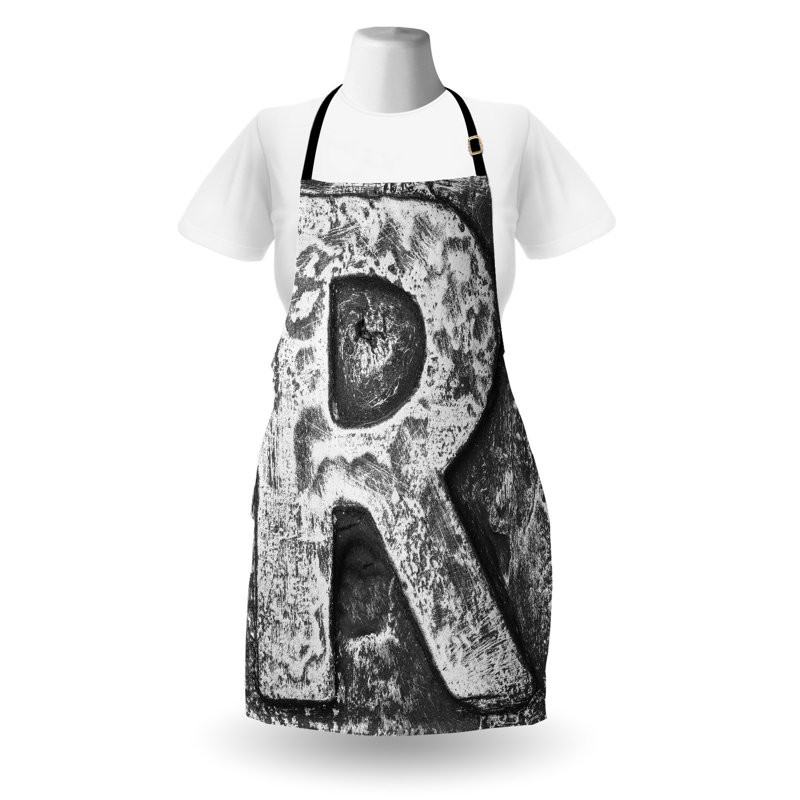 No Pattern Bib Apron, R