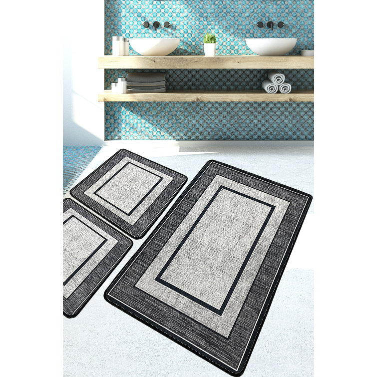 3-Piece Serene Bath Mat Set