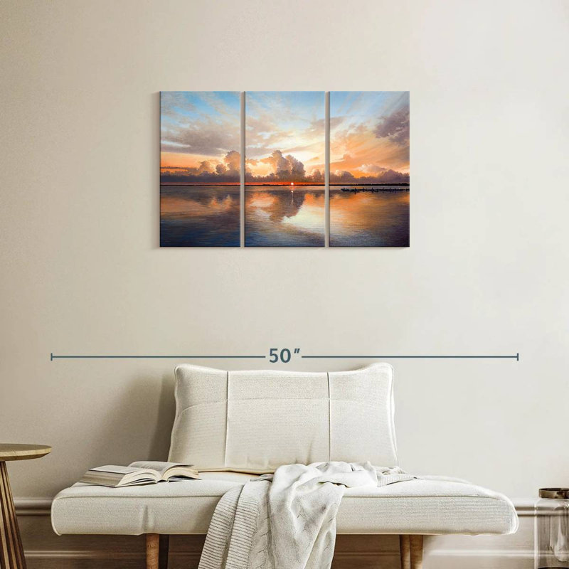 Alvord Sunset, H 20 po x l 33 po