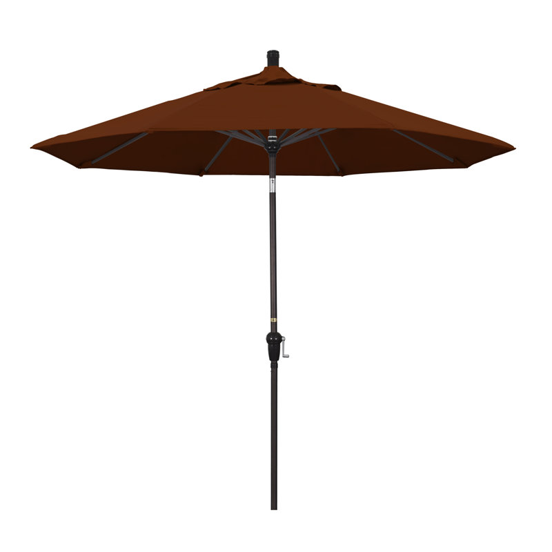 Parasol de marché 9 pi x 9 pi Austan, Toile Brick Performance