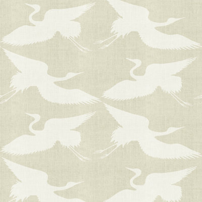 Mitchell Black Paper Cranes Self-Adhesive Wallpaper