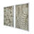 S/2 Shadow Box Wall Décor