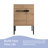 24.02 " W Free Standing Wall Mounted 1 Single Vanity Bathroom Vanity With Ceramic Top-2043445701