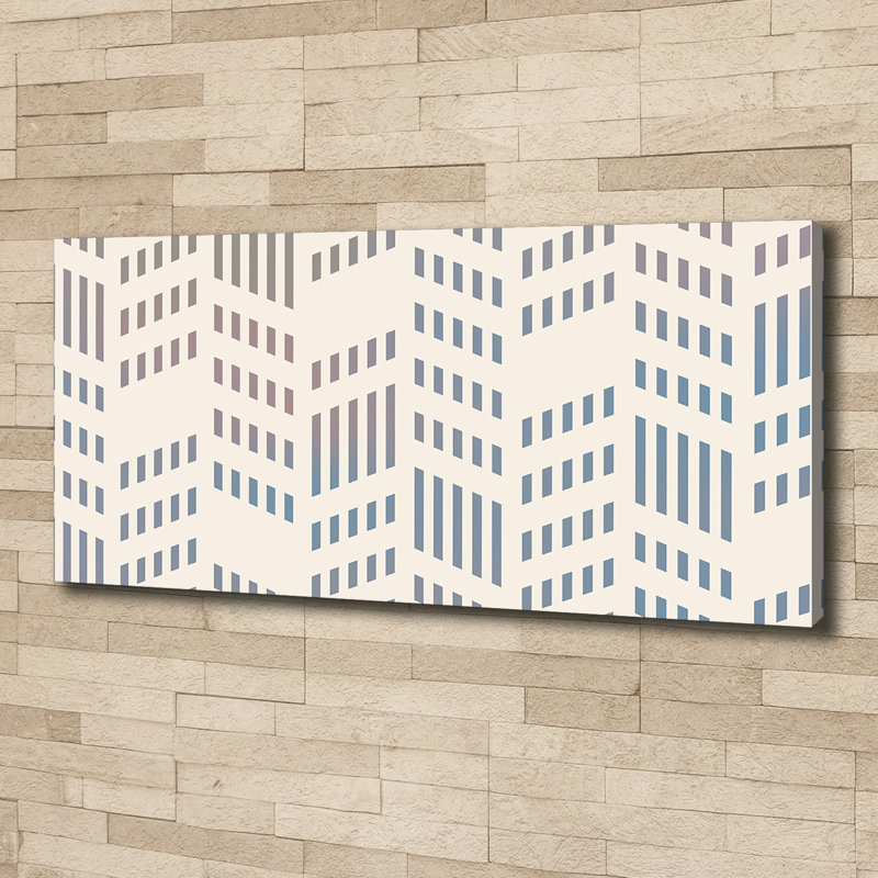 Geometric Background - Wrapped Canvas Print