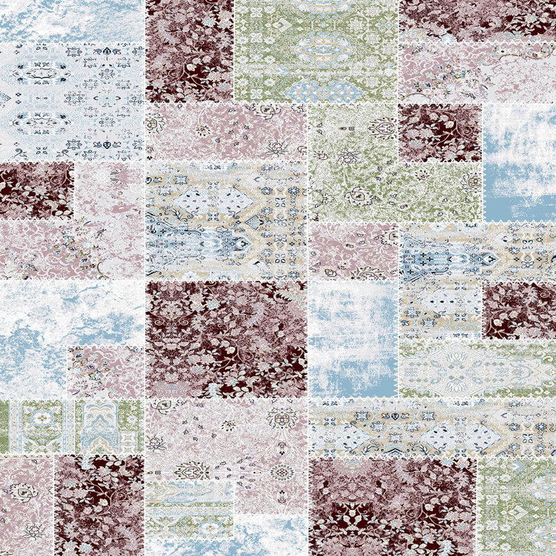 Tapis de couloir élégant (39,4 x 78,7 pouces), 1% polyester, hauteur de poils de 0,3 po | Antibactérien, antidérapant, dessous lavable à la machine | Imprimé numérique 3D, durable et doux pour la décoration intérieure