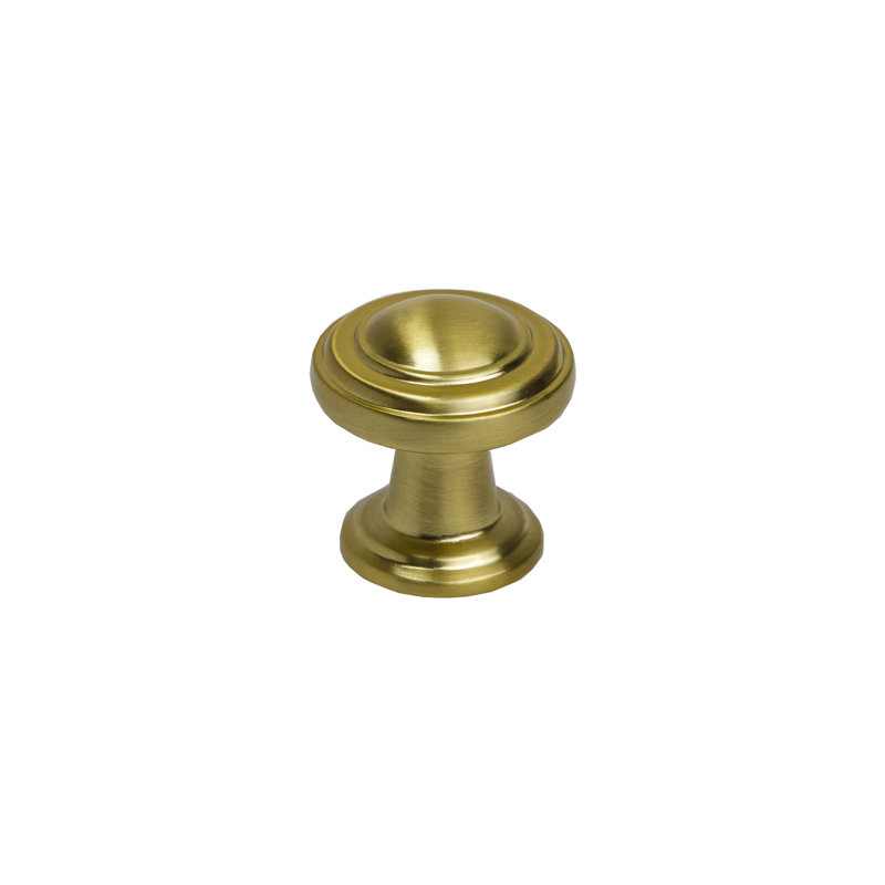 Boutons ronds Vista (ensemble de 10), Laiton