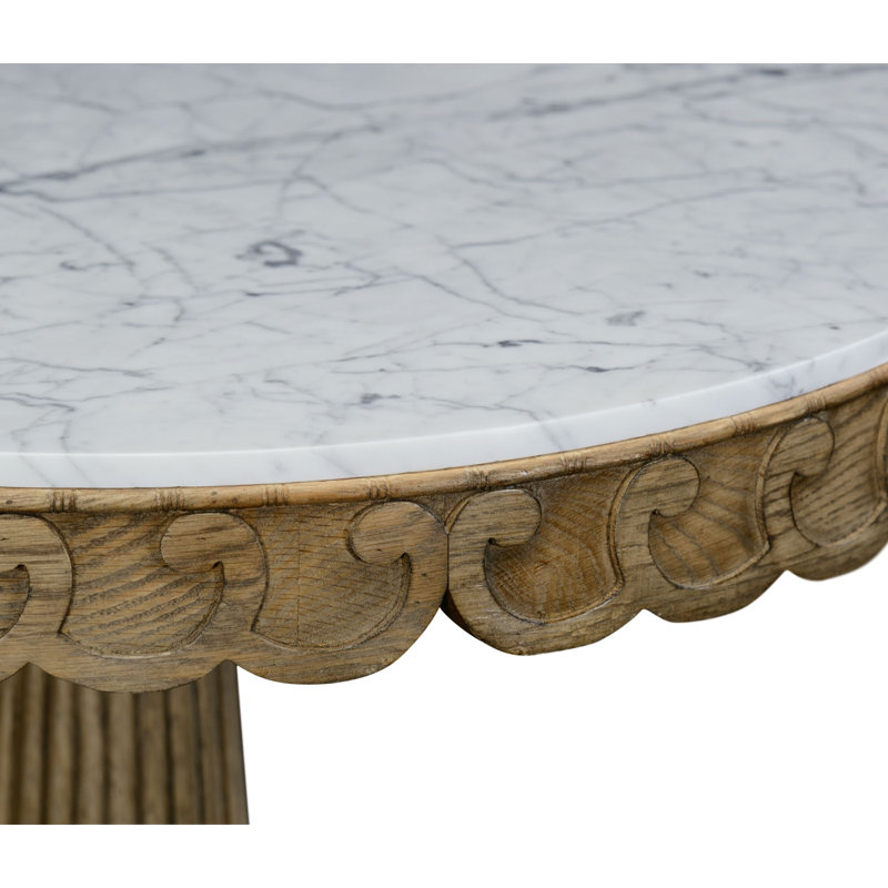 William Yeoward Round Marble Dining Table
