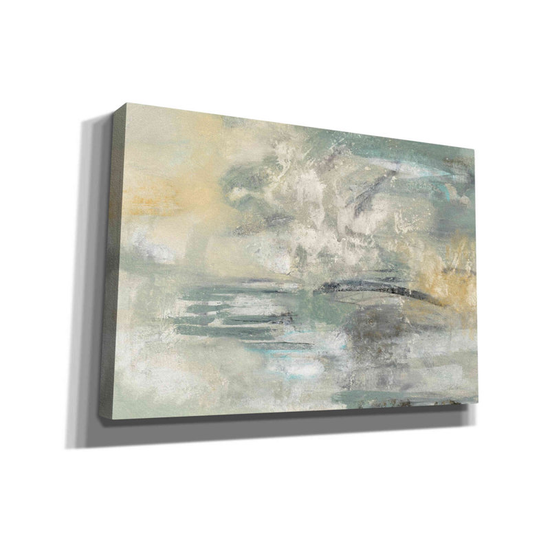 «Look At The Mist» par Silvia Vassileva, toile d'art mural, 60 po x 40 po, H 18 po x l 26 po x P 0,75 po