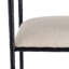 Barbana Upholstered Bar Stool with Metal Frame-1340407303