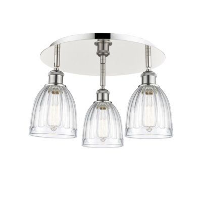 Bianey Glass Flush Mount