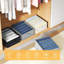 Organisateurs en tissu pour vêtements, pantalons, chandails - 5 grilles, pliables, paquet de 4-462287391