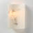 Virtouso Glass Flush Mounted Sconce