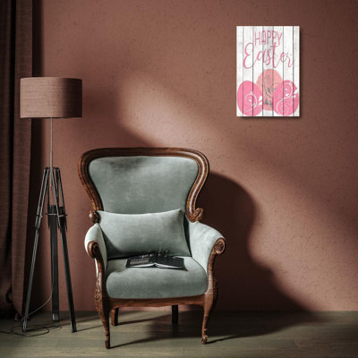 «The Holiday Aisle® Kimberly, Allen», reproduction d'art sur toile tendue sous le titre: Joyeuses œufs de Pâques KA-RC-1576A