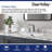 DeerValley 27.56" L x 15.87" W x 7.48" H Rectangular Ceramic Undermount Bathroom Sink with Overflow