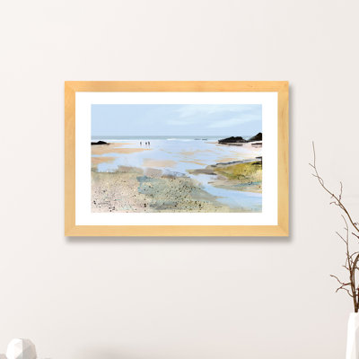 Vue sur la mer, impression d’art graphique