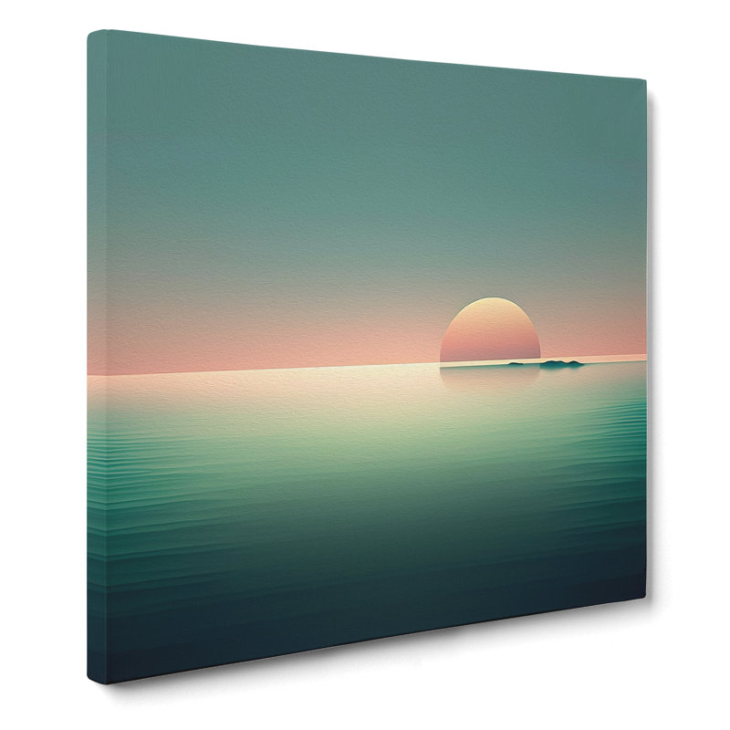 Seascape Minimalism - Wrapped Canvas