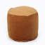 Pouf, abricot