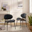 Chaise de salle à manger rembourrée Schrader-629427714