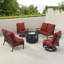 Pailynn Outdoor 6 - Piece Conversation Set-872480505