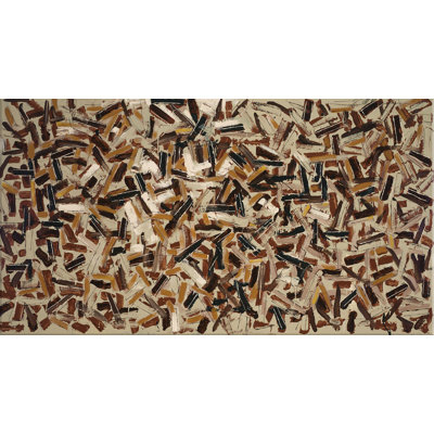 Untitled Brown Print by Robert Robinson