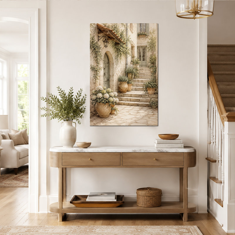 Peinture sur toile Méditerranée, 12 * 18 pouces (30 * 45 * 2cm)