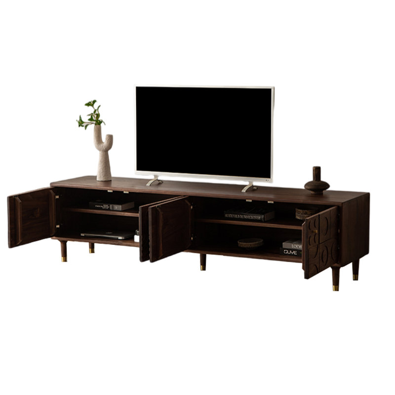 Crédence de rangement en bois massif nordique l 62,99 po Nordic