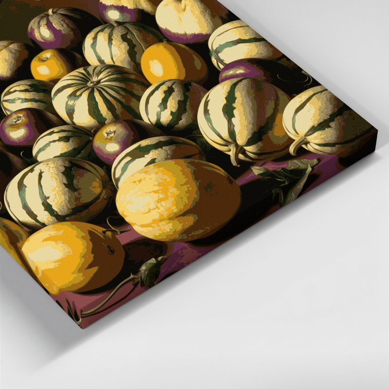«Fruit Pepino Melon», art mural sur toile, H 11 po x l 14 po