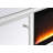 Rano TV Stand for TVs up to 55" with Fireplace Included
