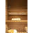 Samsora 1-Person Indoor Steam Saunas with Red Light Therapy, 2500W/240V, 95℉-230℉ Temp Range, Mahogany Wood, Built-In Bluetooth Speaker, Includes Sauna Heater and Sauna Stone, Negative Ion Technology-122758402-122758400