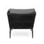 Chaise de terrasse avec coussins Taliaferro