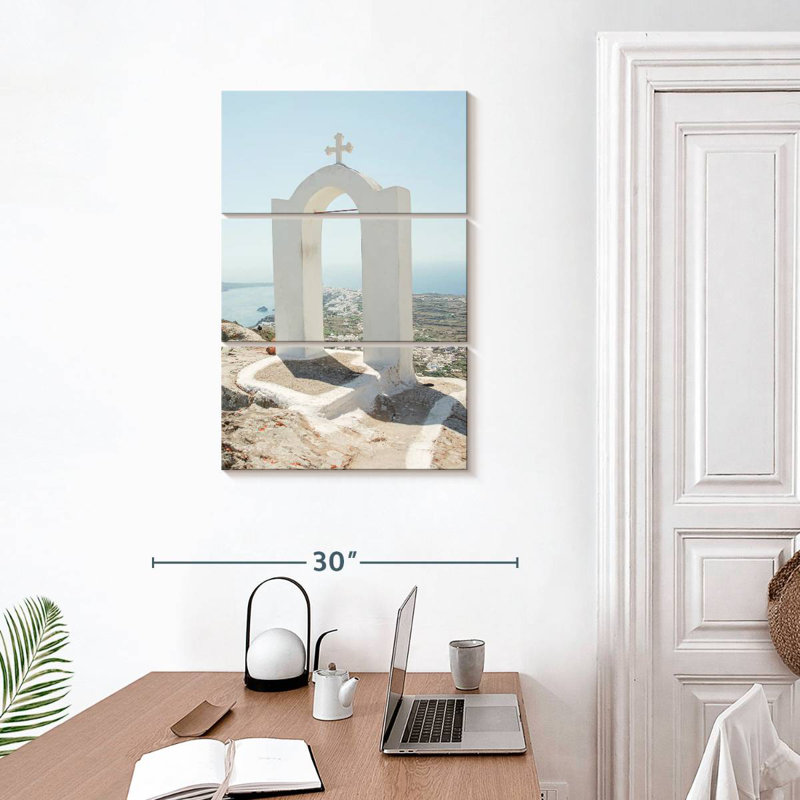 Masam White Santorini Cross