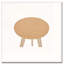 Table d'appoint moderne