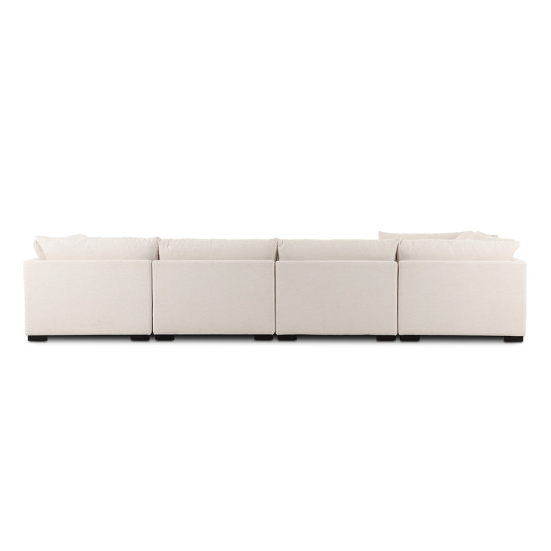 Westwood Sectional with Ottoman, 31.5" H x 160" W x 120" D