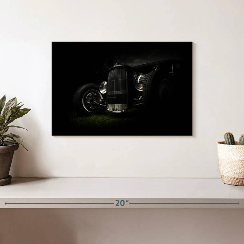 Mehar Ford Hot Rod Car, 8" H x 12" W