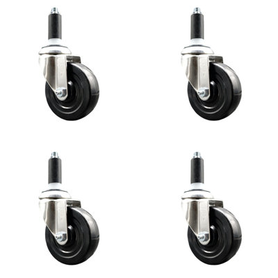 Hard Rubber Casters