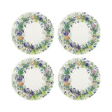 Wreath Flowers Pebble 16" Vinyl Placemat