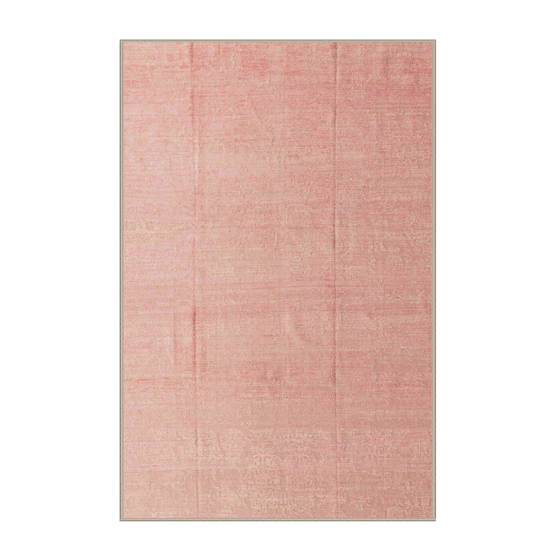 Tapis décoratif multicolore à motif abstrait, Rectangle 5 pi x 7 pi