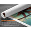 «Tropical Palm Trees Sunset», impression sur toile tendue sur toile, bleu côtier et plage orange-956883115